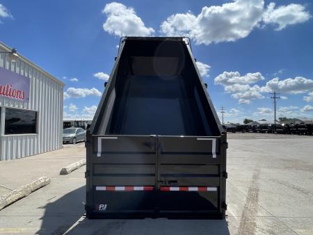 New 2027 PJ Trailers 16' X 83" X 48" Hydraulic Jack Dump Trailer