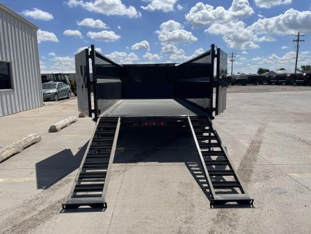 New 2027 PJ Trailers 16' X 83" X 48" Hydraulic Jack Dump Trailer