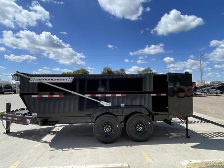 New 2027 PJ Trailers 16' X 83" X 48" Hydraulic Jack Dump Trailer