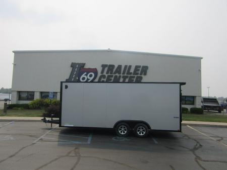 New 2026 ITI Cargo 8.5 x 20 KY-DXC10220-100 Car / Racing Trailer 10K / Black Trim / Rear Flare