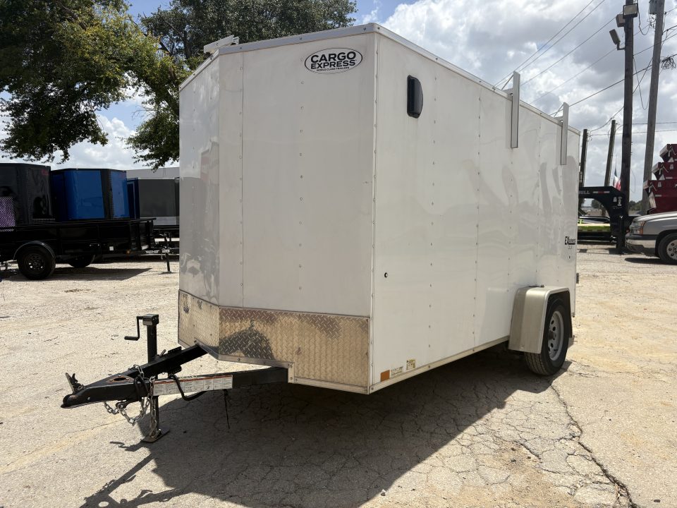 Used 2024 Cargo Express 6x12 Cargo / Enclosed Trailer