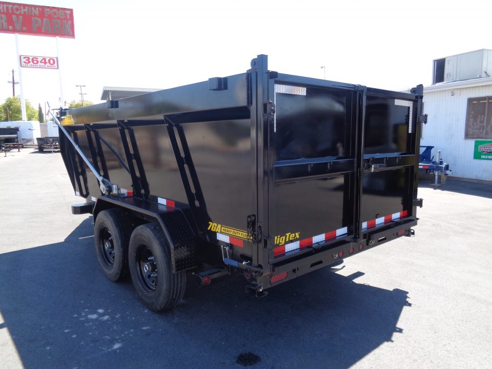 New 2027 Big Tex Trailers * 14TD-14 * 14Ft Heavy Duty Telescopic 15.4k Dump Trailer w/ X-Series Package & 4Ft Sides
