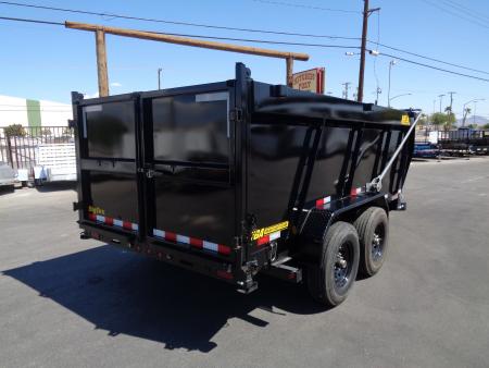 New 2027 Big Tex Trailers * 14TD-14 * 14Ft Heavy Duty Telescopic 15.4k Dump Trailer w/ X-Series Package & 4Ft Sides