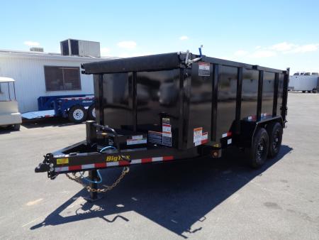 New 2027 Big Tex Trailers * 14LP-14 P4 * 14Ft 4Ft-Side Heavy Duty Ultra Low Profile 14k Dump Trailer w/ 4Ft Sides