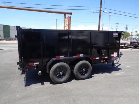 New 2027 Big Tex Trailers * 14LP-14 P4 * 14Ft 4Ft-Side Heavy Duty Ultra Low Profile 14k Dump Trailer w/ 4Ft Sides