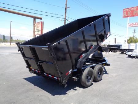 New 2027 Big Tex Trailers * 14LP-14 P4 * 14Ft 4Ft-Side Heavy Duty Ultra Low Profile 14k Dump Trailer w/ 4Ft Sides