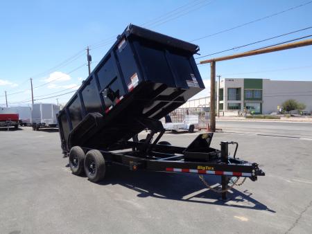 New 2027 Big Tex Trailers * 14LP-14 P4 * 14Ft 4Ft-Side Heavy Duty Ultra Low Profile 14k Dump Trailer w/ 4Ft Sides