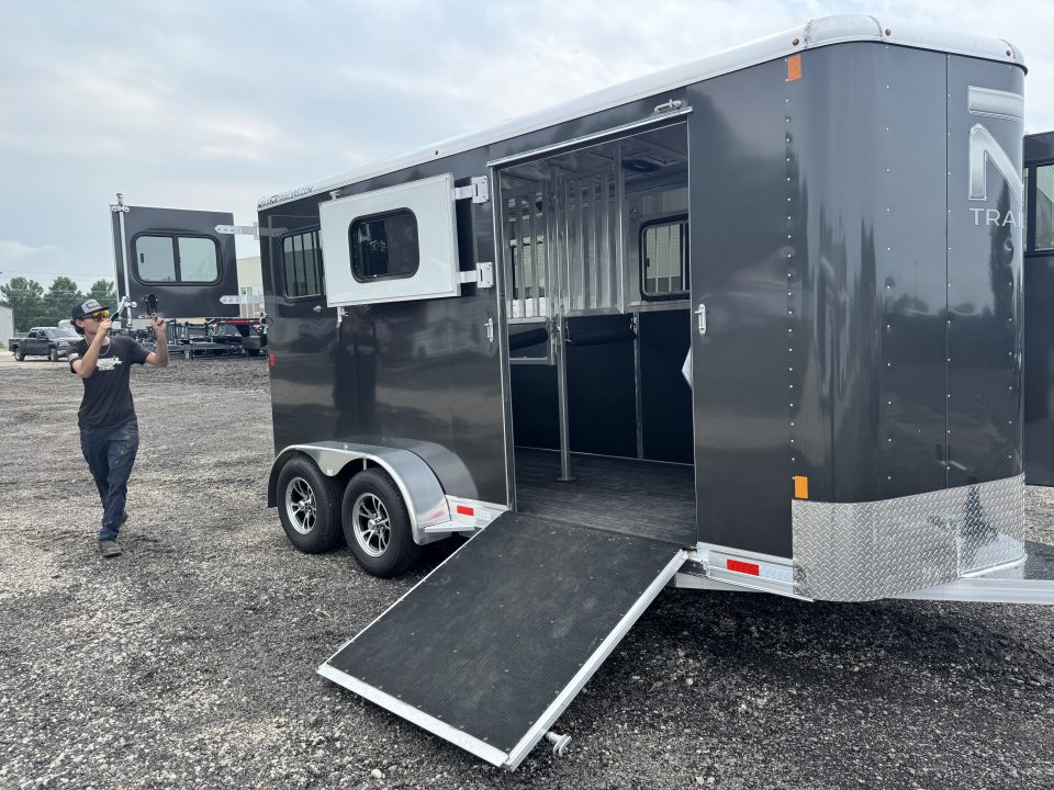 New 2026 Bar-M Trailers SS-21-SR Horse Trailer