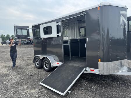 New 2026 Bar-M Trailers SS-21-SR Horse Trailer