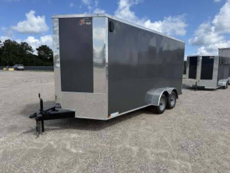 New 2027 Xtreme Cargo Trailers 7 X 16 TA POLY Cargo / Enclosed Trailer