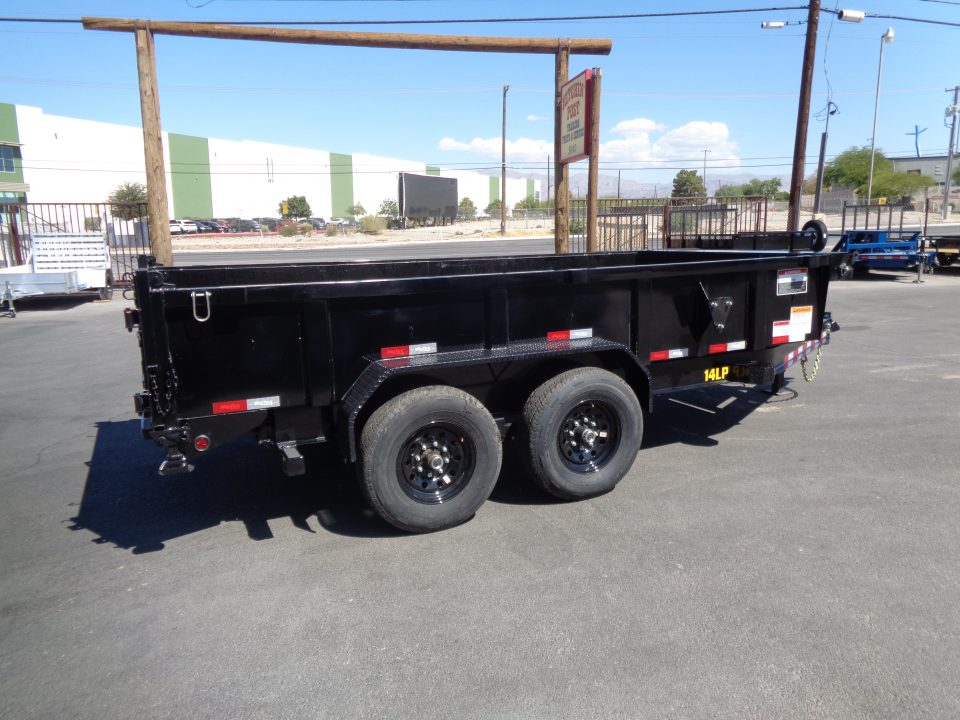 New 2027 Big Tex Trailers * 14LP-14 * 14Ft 4Ft-Side Heavy Duty Ultra Low Profile 14k Dump Trailer