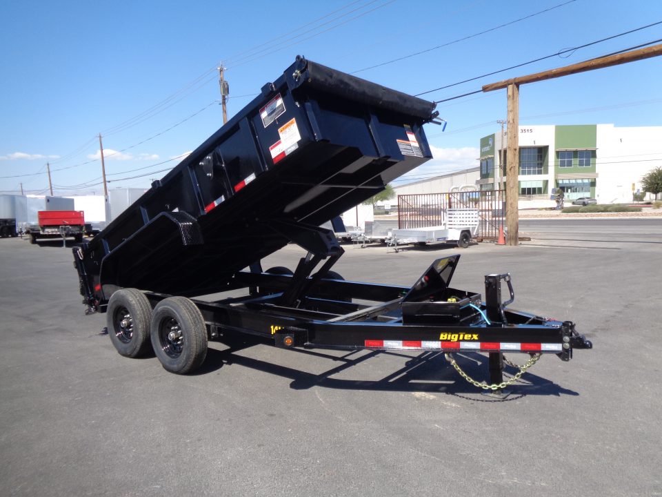 New 2027 Big Tex Trailers * 14LP-14 * 14Ft 4Ft-Side Heavy Duty Ultra Low Profile 14k Dump Trailer
