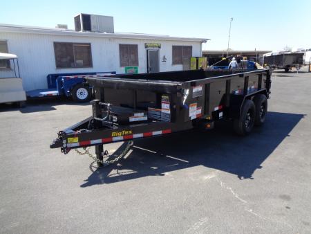 New 2027 Big Tex Trailers * 14LP-14 * 14Ft 4Ft-Side Heavy Duty Ultra Low Profile 14k Dump Trailer