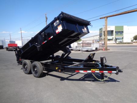 New 2027 Big Tex Trailers * 14LP-14 * 14Ft 4Ft-Side Heavy Duty Ultra Low Profile 14k Dump Trailer