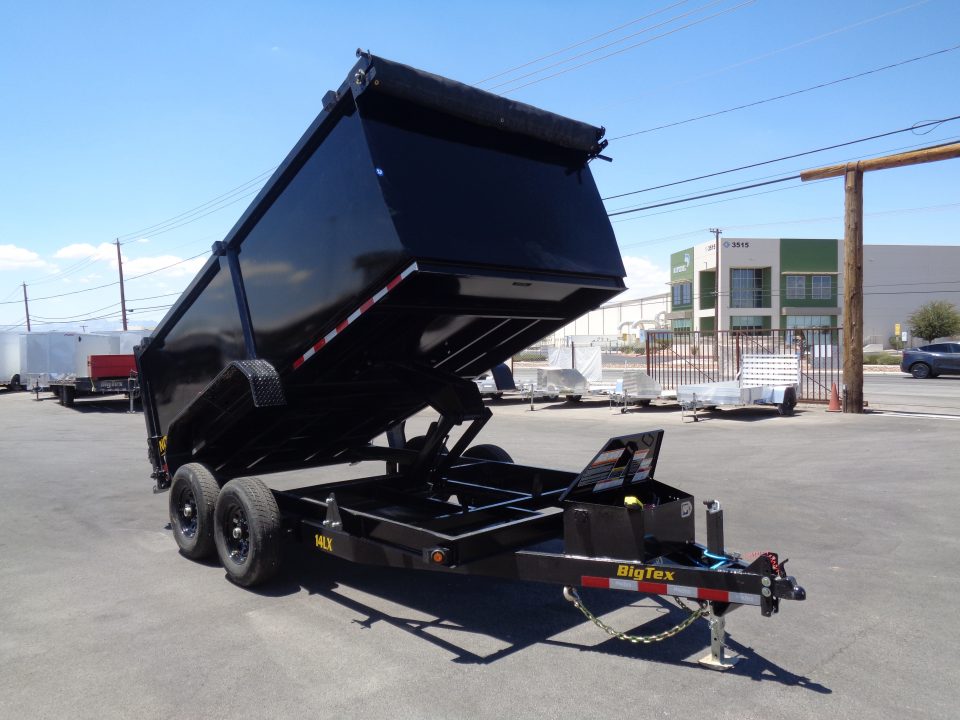 New 2027 BIG TEX Trailers * 14LX-14 P4 * 14Ft Tandem Axle 14k Dump Trailer w/ 4Ft Sides