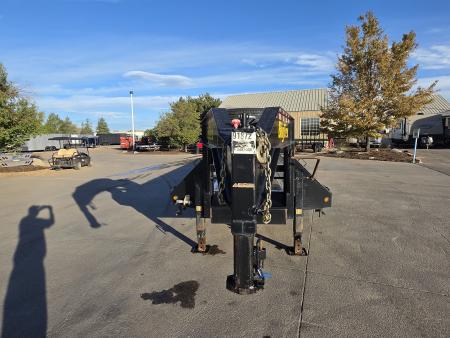 Used 2021 BIG TEX 25GN-40D5A Flatbed Trailer