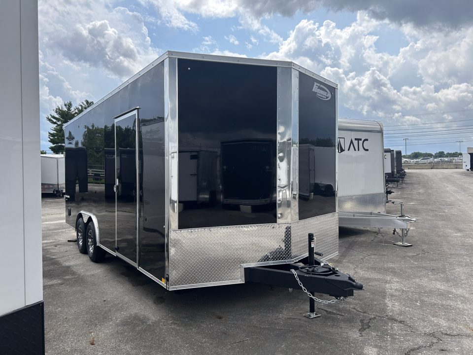 New 2026 Formula Trailers TRAVERSE 20 FT ENCLOSED CAR HAULER 7 FT INT RAMP DOOR 10K GVWR