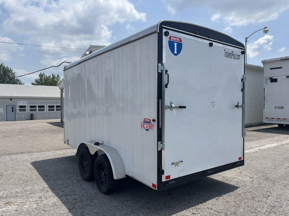 New 2025 Interstate Cargo 7 X 14 FT CARGO TRAILER ENCLOSED RAMP DOOR 7K GVWR