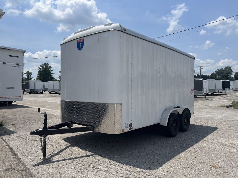 New 2025 Interstate Cargo 7 X 14 FT CARGO TRAILER ENCLOSED RAMP DOOR 7K GVWR