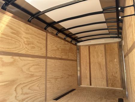 New 2025 Interstate Cargo 7 X 14 FT CARGO TRAILER ENCLOSED RAMP DOOR 7K GVWR
