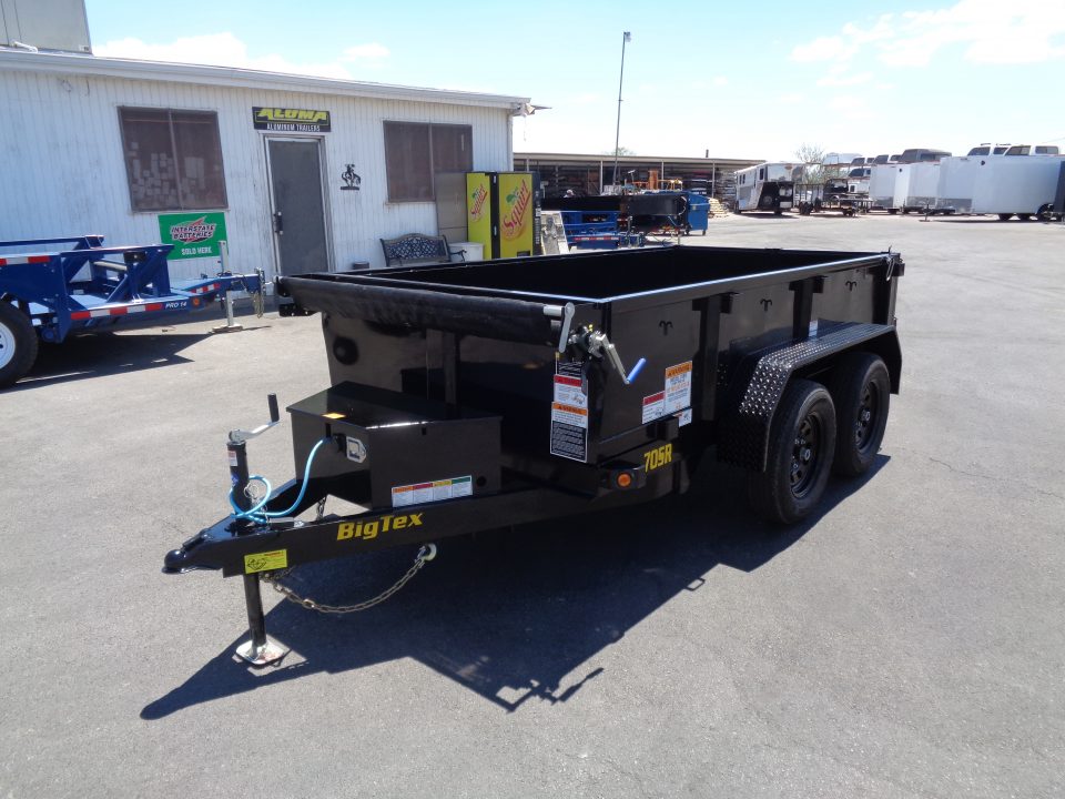 New 2027 BIG TEX Trailers * 70SR-10 * 5x10 Tandem Axle Single Ram 7k Dump Trailer