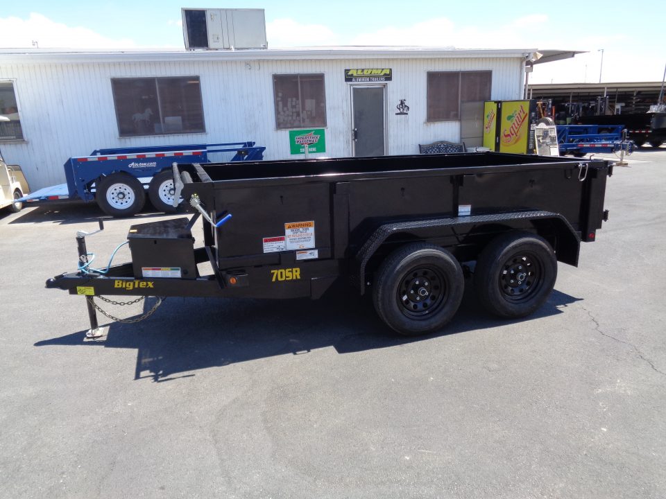 New 2027 BIG TEX Trailers * 70SR-10 * 5x10 Tandem Axle Single Ram 7k Dump Trailer