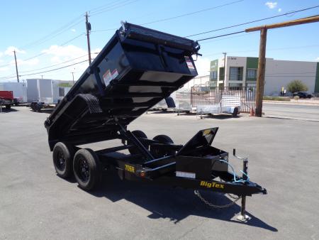 New 2027 BIG TEX Trailers * 70SR-10 * 5x10 Tandem Axle Single Ram 7k Dump Trailer