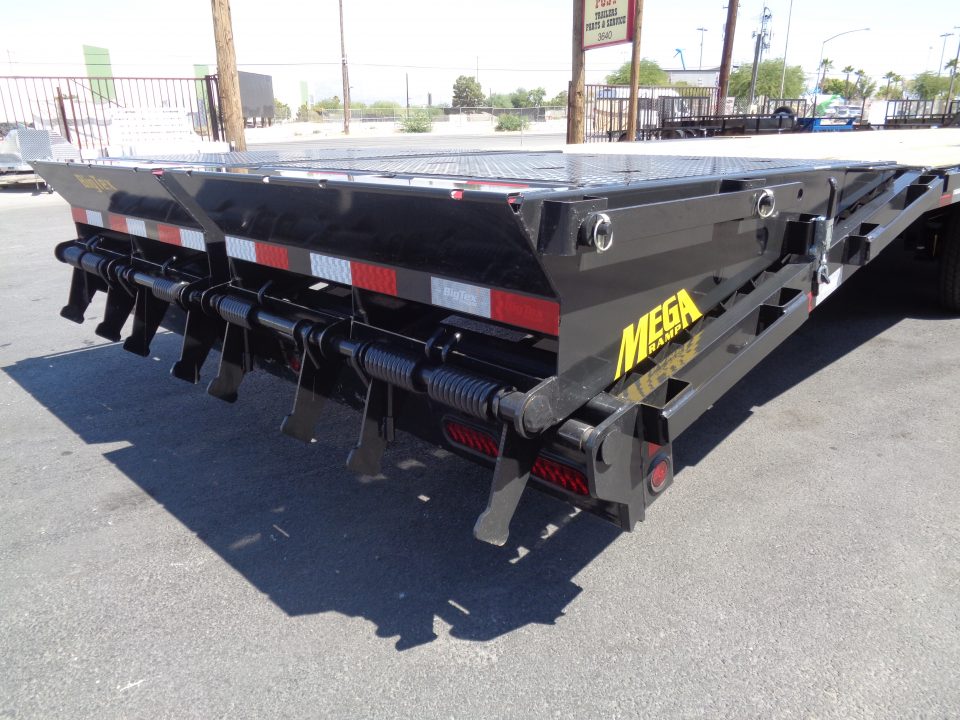 New 2027 Big Tex Trailer * 14GN-40D5A * 40ft Single Wheel Tandem Axle Gooseneck Trailer W/ Mega Ramps