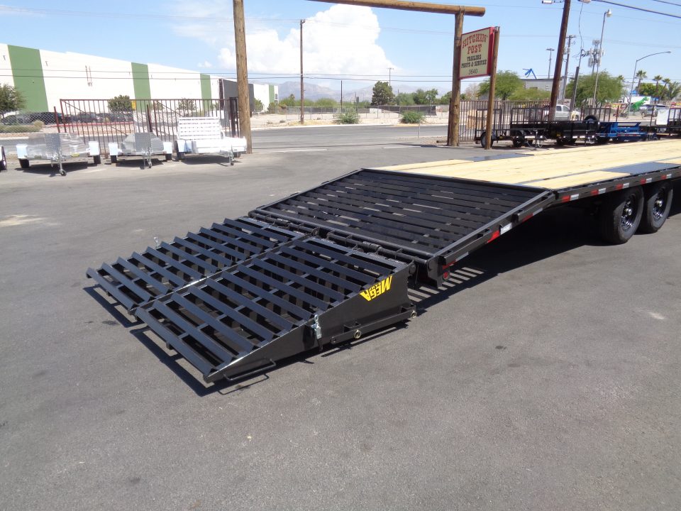 New 2027 Big Tex Trailer * 14GN-40D5A * 40ft Single Wheel Tandem Axle Gooseneck Trailer W/ Mega Ramps