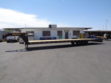New 2027 Big Tex Trailer * 14GN-40D5A * 40ft Single Wheel Tandem Axle Gooseneck Trailer W/ Mega Ramps