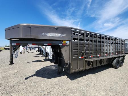 New 2026 Titan Trailer STOCK 22' Stock / Stock Combo Trailer