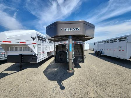 New 2026 Titan Trailer STOCK 22' Stock / Stock Combo Trailer