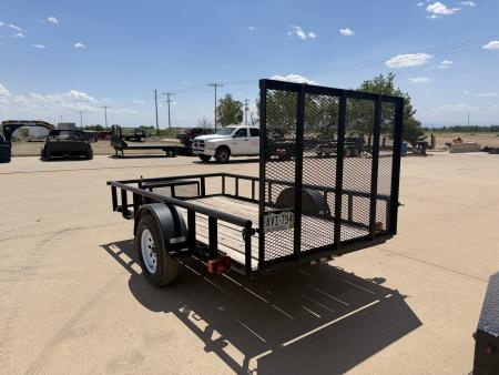 Used 2018 COTC 5-10 Ramp Gate Utility Flatbed Trailer
