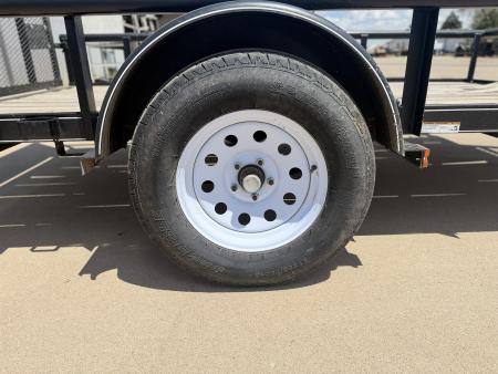 Used 2018 COTC 5-10 Ramp Gate Utility Flatbed Trailer