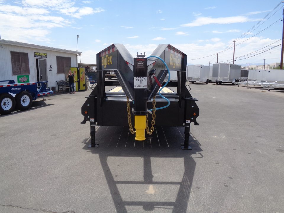 New 2027 Big Tex Trailer * 14GN-33D5A * 33ft Single Wheel Tandem Axle Gooseneck Trailer W/ Mega Ramps