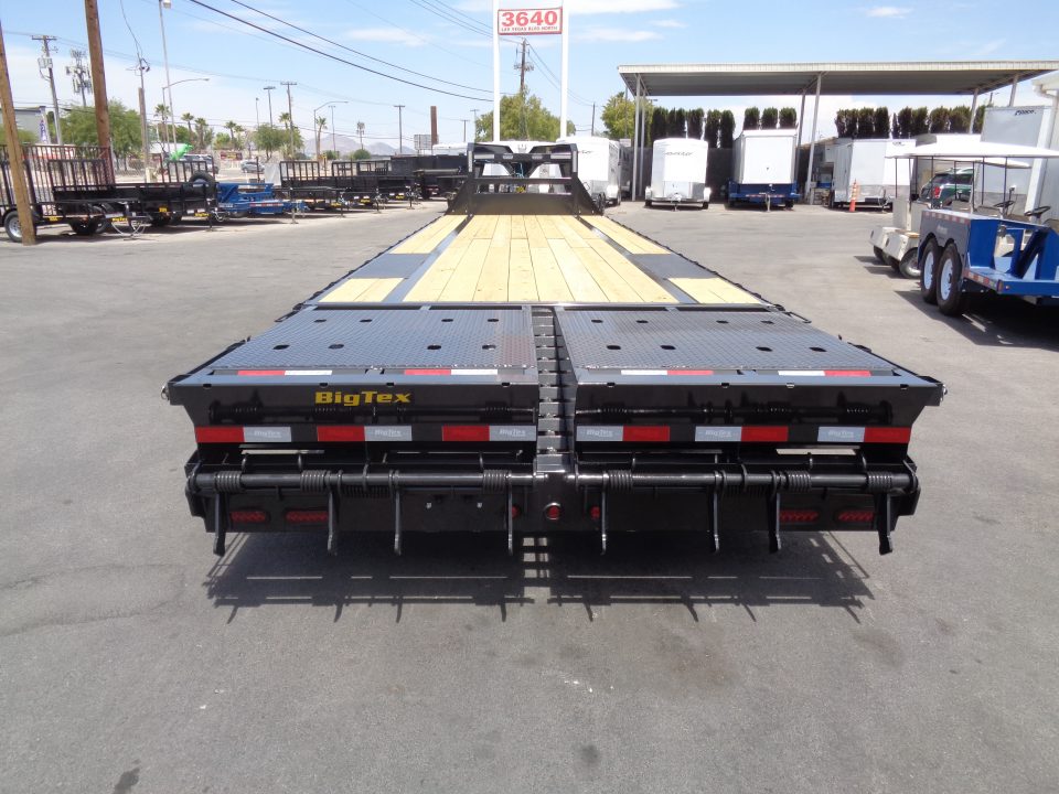 New 2027 Big Tex Trailer * 14GN-33D5A * 33ft Single Wheel Tandem Axle Gooseneck Trailer W/ Mega Ramps