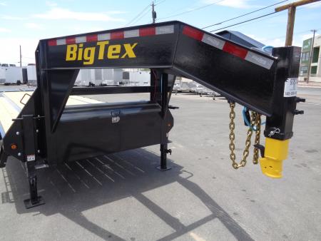 New 2027 Big Tex Trailer * 14GN-33D5A * 33ft Single Wheel Tandem Axle Gooseneck Trailer W/ Mega Ramps