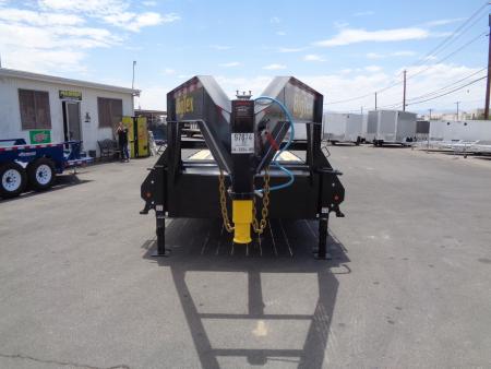 New 2027 Big Tex Trailer * 14GN-33D5A * 33ft Single Wheel Tandem Axle Gooseneck Trailer W/ Mega Ramps