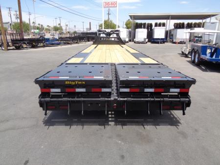 New 2027 Big Tex Trailer * 14GN-33D5A * 33ft Single Wheel Tandem Axle Gooseneck Trailer W/ Mega Ramps