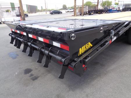 New 2027 Big Tex Trailer * 14GN-33D5A * 33ft Single Wheel Tandem Axle Gooseneck Trailer W/ Mega Ramps