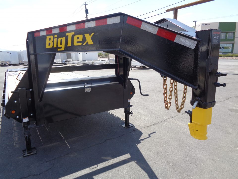 New 2027 Big Tex Trailer * 14GN-30D5A * 30ft Single Wheel Tandem Axle Gooseneck Trailer W/ Mega Ramps