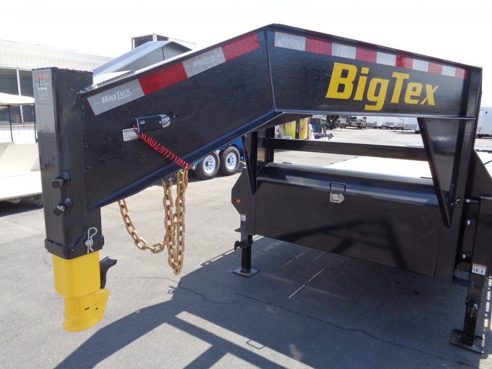 New 2027 Big Tex Trailer * 14GN-30D5A * 30ft Single Wheel Tandem Axle Gooseneck Trailer W/ Mega Ramps