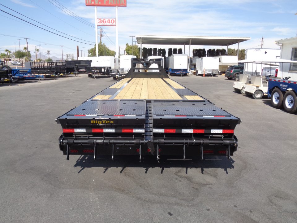 New 2027 Big Tex Trailer * 14GN-30D5A * 30ft Single Wheel Tandem Axle Gooseneck Trailer W/ Mega Ramps