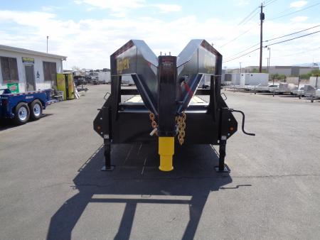 New 2027 Big Tex Trailer * 14GN-30D5A * 30ft Single Wheel Tandem Axle Gooseneck Trailer W/ Mega Ramps