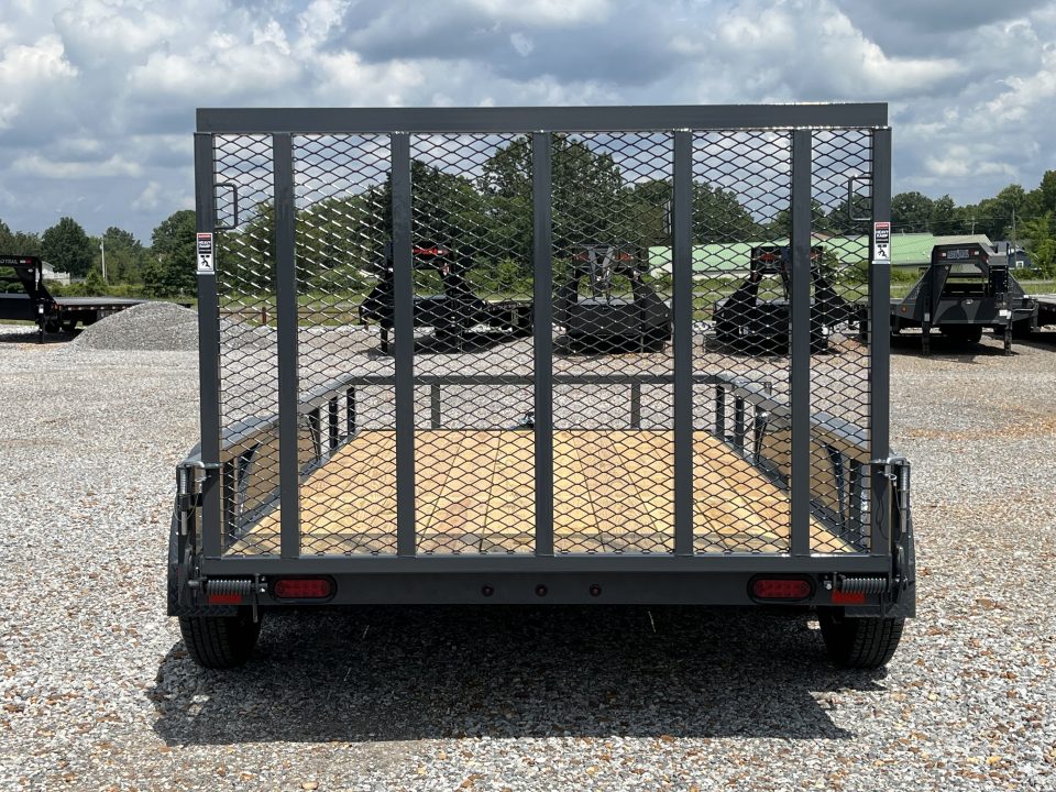 New 2027 Lamar Utility Trailer | 77" x 12' | 7K GVWR