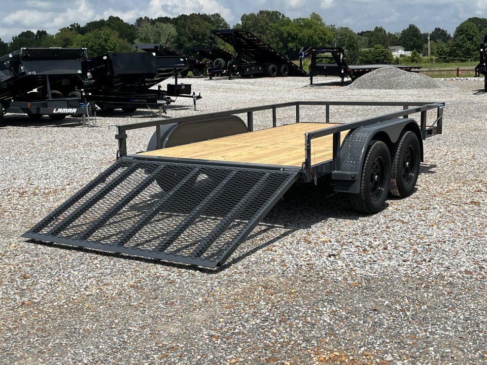 New 2027 Lamar Utility Trailer | 77" x 12' | 7K GVWR