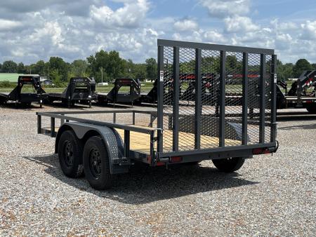 New 2027 Lamar Utility Trailer | 77" x 12' | 7K GVWR