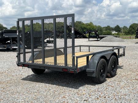 New 2027 Lamar Utility Trailer | 77" x 12' | 7K GVWR
