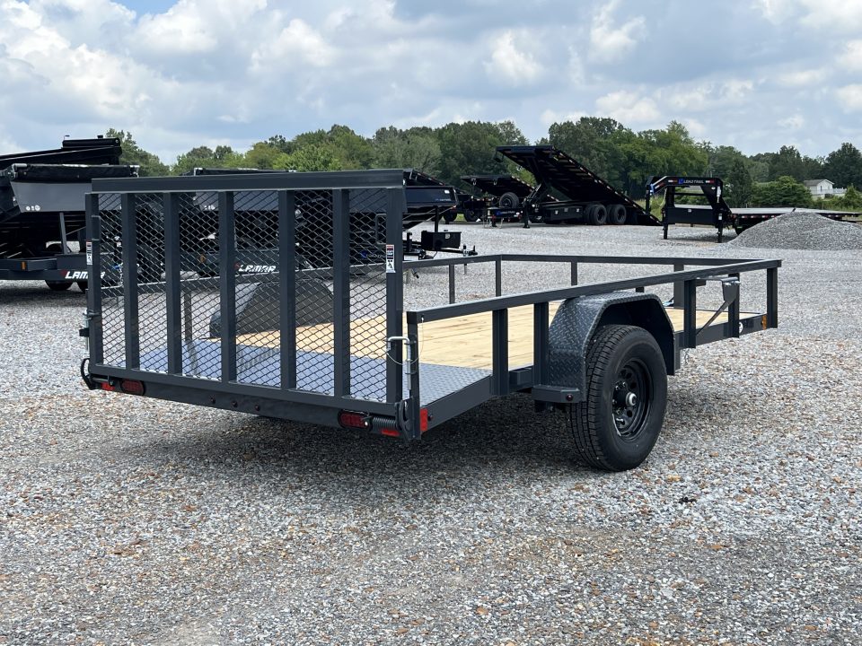 New 2027 Lamar 83"X12' 5K Utility Trailer