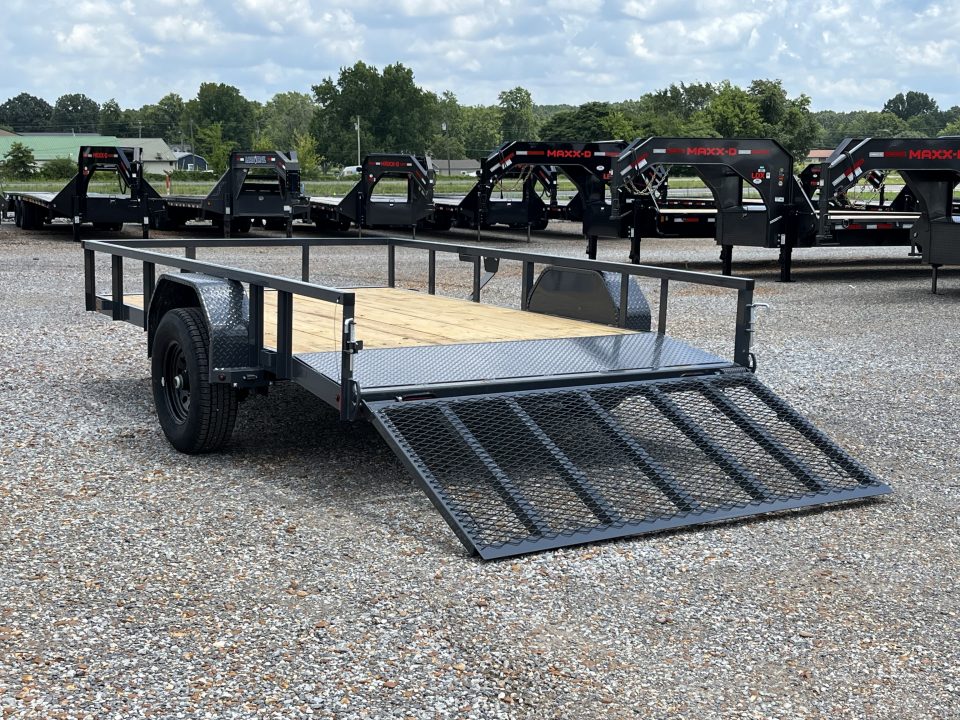 New 2027 Lamar 83"X12' 5K Utility Trailer